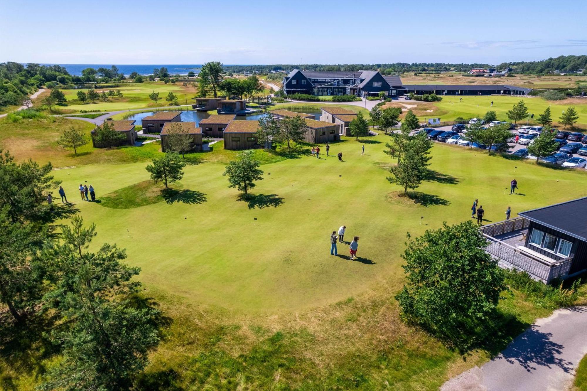 Halmstad Golfarena Stugor Eksteriør bilde